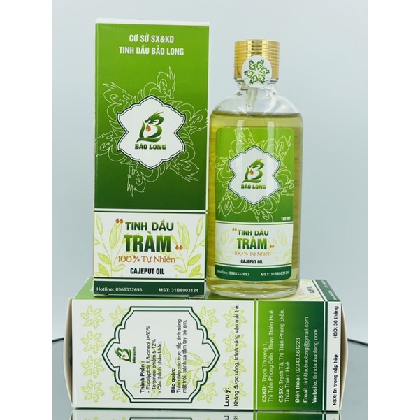 Tinh Dầu Tràm Huế Bảo Long - 100ml