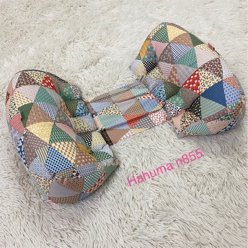 Gối cánh tiên bà bầu Hahuma cỡ to 5 múi dày dặn, nâng đỡ bụng bầu êm ái