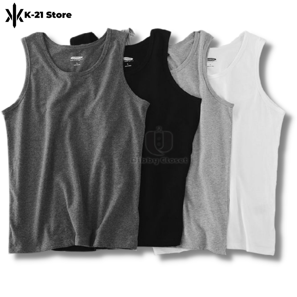 Combo 3 Áo ba lỗ Nam - Áo thun nam vải cotton - Áo 3 lỗ tập gym thoáng mát hút mồ hôi đủ size từ 45kg đến 90kg K-21