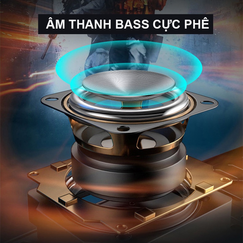 Loa Bluetooth Mini S1 Max Bản Có Đèn Led RGB Âm Bass Mạnh Mẽ Pin Trâu Lên Tới 3000mAh