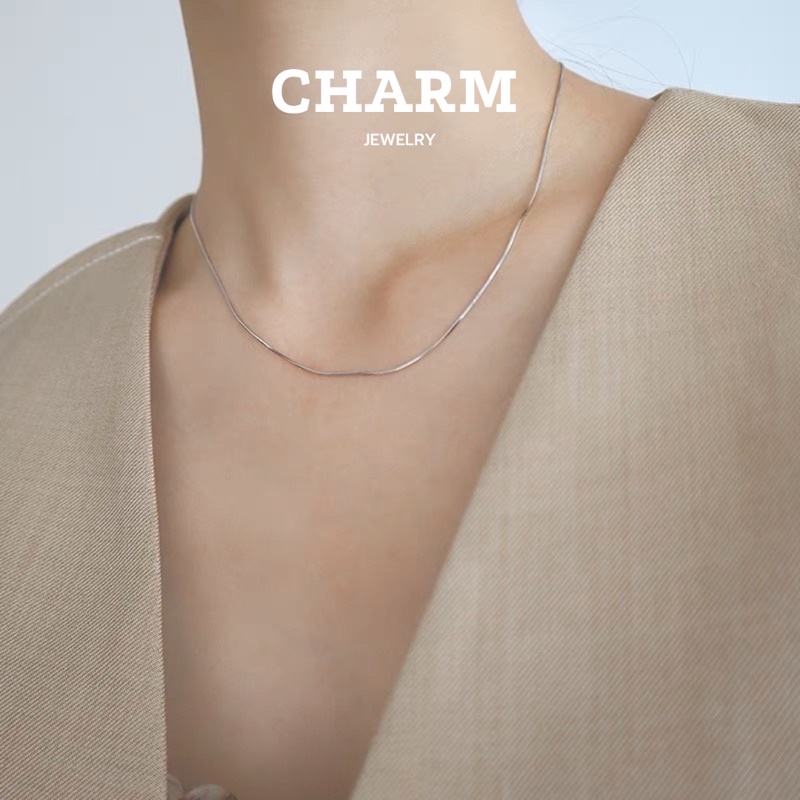 Dây Chuyền Sterling Đơn Giản