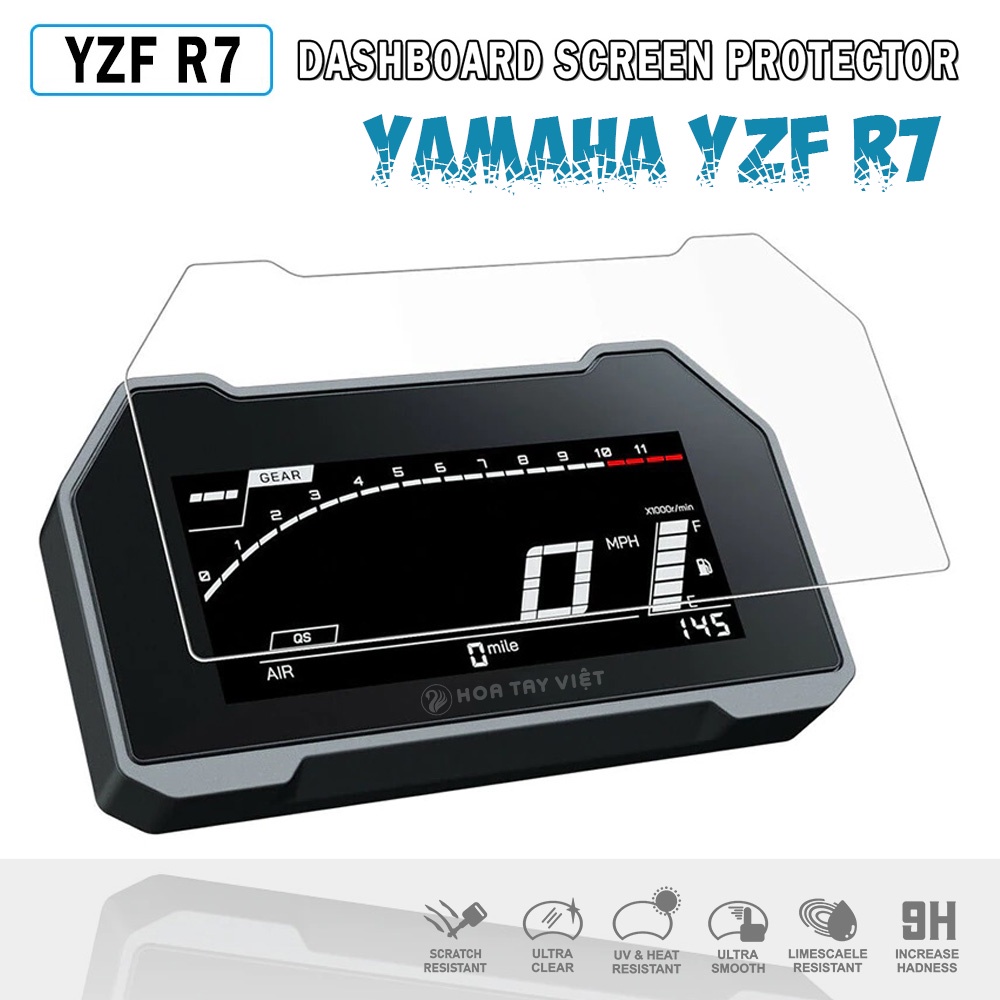 Cường Lực YAMAHA YZF R17 chống trầy xước mặt đồng hồ YZF R17