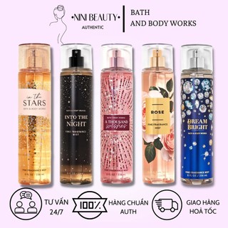 (BODY MIST) Xịt toàn thân BATH & BODY WORKS Full size 236ml, chuẩn AUTH (NINI Shop)
