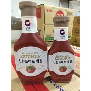 Tương cà chua hàn quốc chungjungone 300g, 500g - 진한토마토케찹