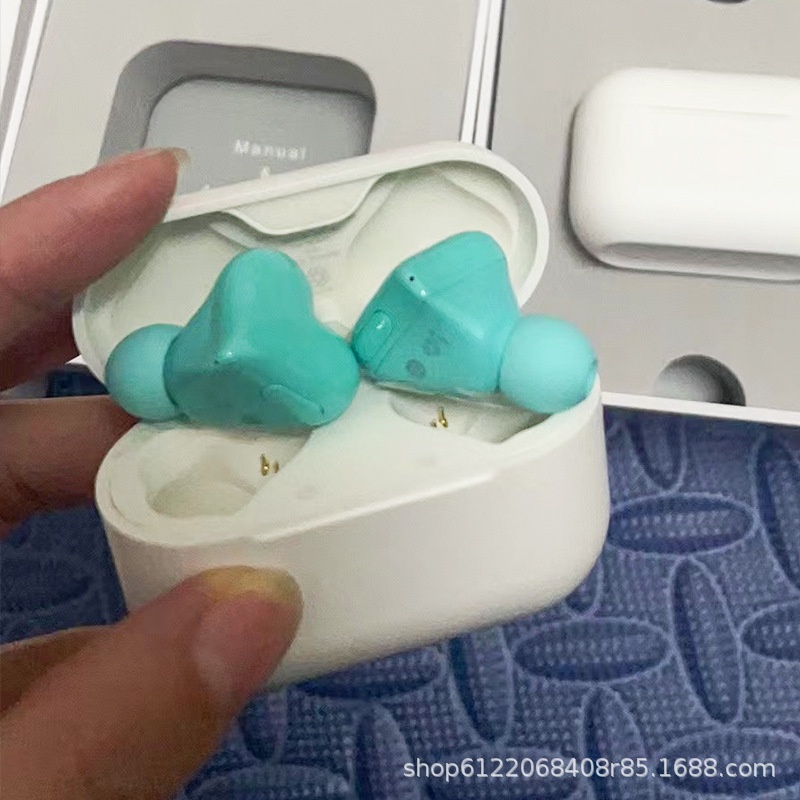 Tai Nghe Bluetooth Không Dây Hình Trái Tim Dễ Thương Phong Cách Nhật Bản
