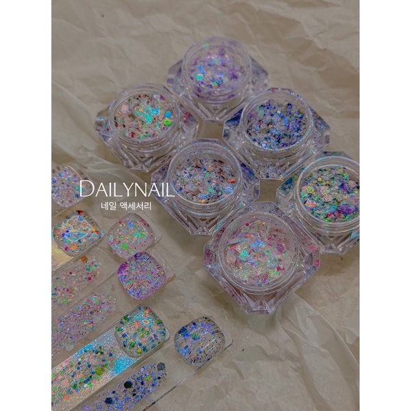 Set nhũ daily mix nhiều mẫu