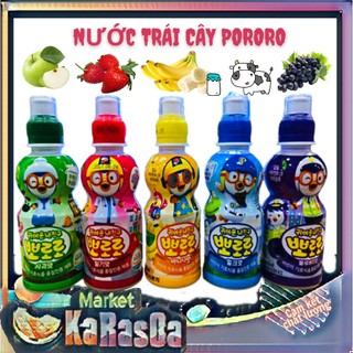 Nước trái cây pororo paldo chai 235ml*24