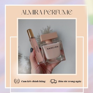 Mẫu thử nước hoa nữ narciso poudree 10ml/20ml_almira perfume