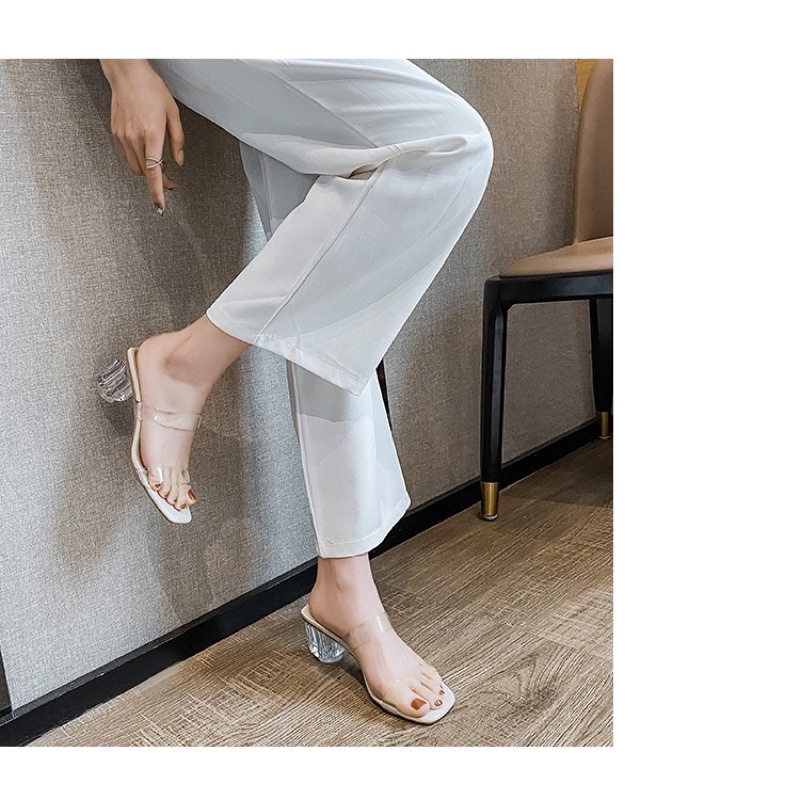 Guốc quai trong size 31-34- QCCC