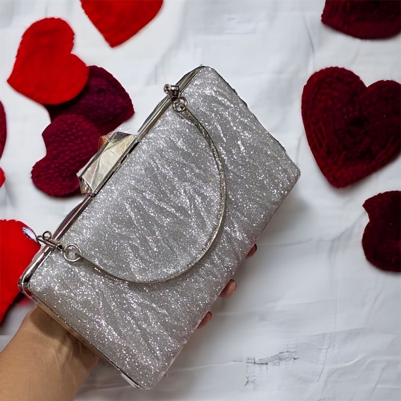 Bóp Đầm Đeo Vai Kết Hạt Thủ Công Hàng Cao Cấp Có Quai{ Nhận giao hoả tốc trong ngày khu vực tphcm}