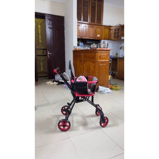 Xe đẩy cho bé, Xe đẩy gấp gọn em bé đi du lịch siêu gọn nhẹ