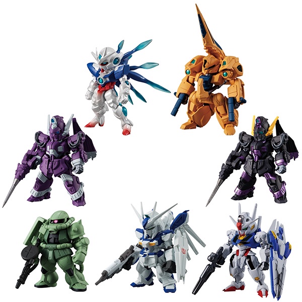 Mô hình gundam FW GUNDAM CONVERGE 10TH ANNIVERSARY MEMORIAL SELECTION 03 SET 7
