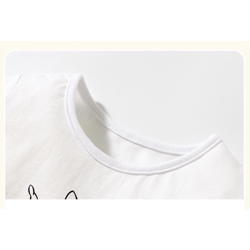 Váy Trắng Pony Cầu Vồng Phối Ren Cho Bé Gái 10-28kg