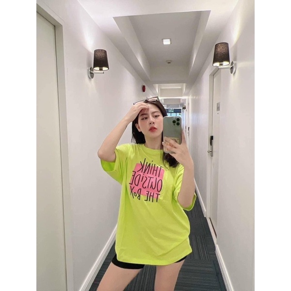 ❤️ 𝙎𝙊 𝘾𝙐𝙏𝙀❤️Áo Thun Hãng Socute Thái Lan Form OverSize - Chữ Think - 75kg Vừa