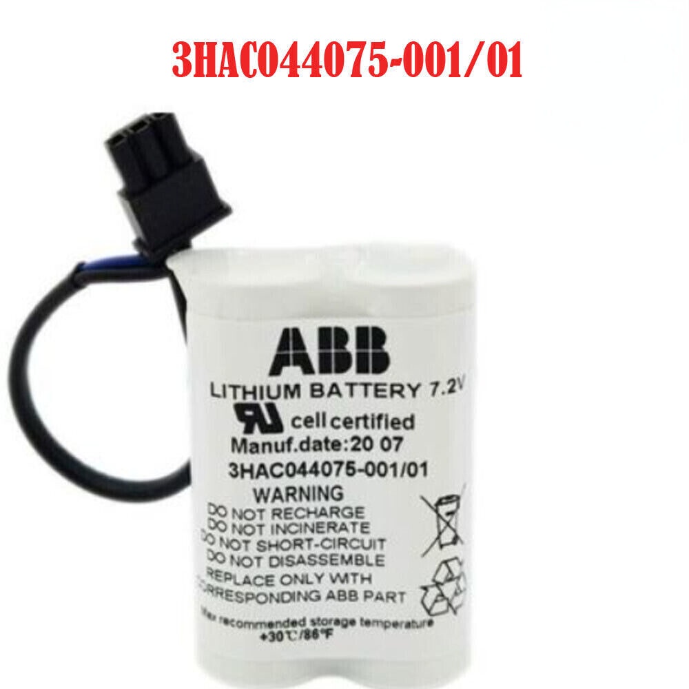 Pin nuôi nguồn robot ABB 3HAC044075-001/01 7.2V 3.6Ah