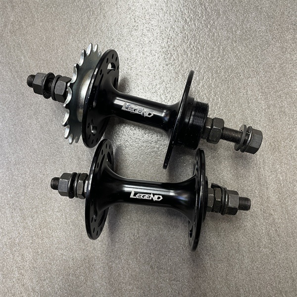 Bộ Hub Legend trước sau 32 lỗ cho xe đạp fixed gear tặng kèm líp