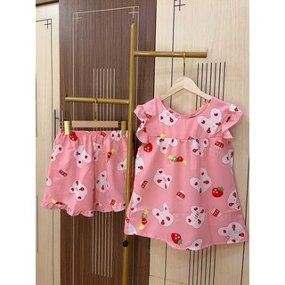 Bộ Đùi Lụa Cánh Tiên 2 Túi Quần Size 3 - 4 (60kg - 90kg)