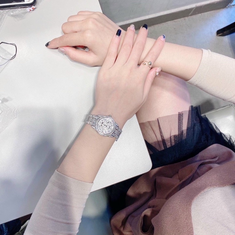 Đồng hồ đeo tay nữ davena chính hang 61669 LUTOS