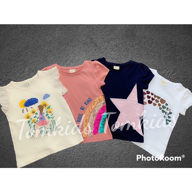 Áo thun ngắn tay bé gái Yamp! siêu mềm mịn đẹp