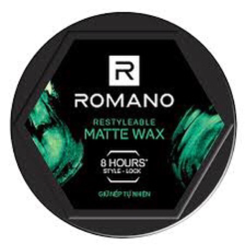 Wax vuốt tóc Romano Restyleable Matte Giữ nếp tự nhiên 68g