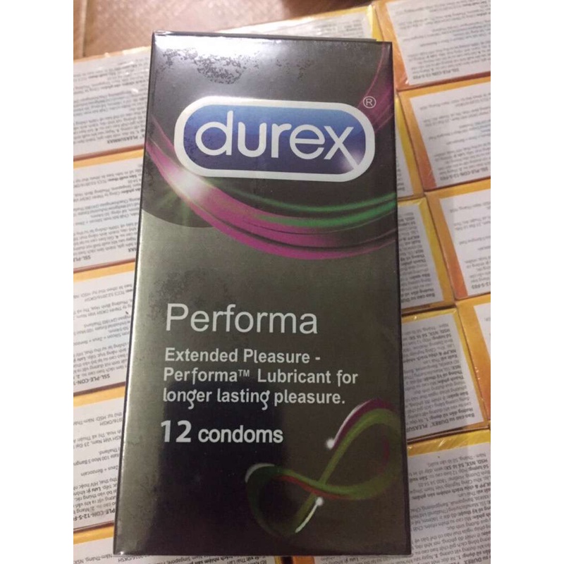 Bao cao su BCS Durex Performa siêu mỏng chống xuất tinh sớm ôm khít tăng khoái cảm kéo dài thời gian Men.69