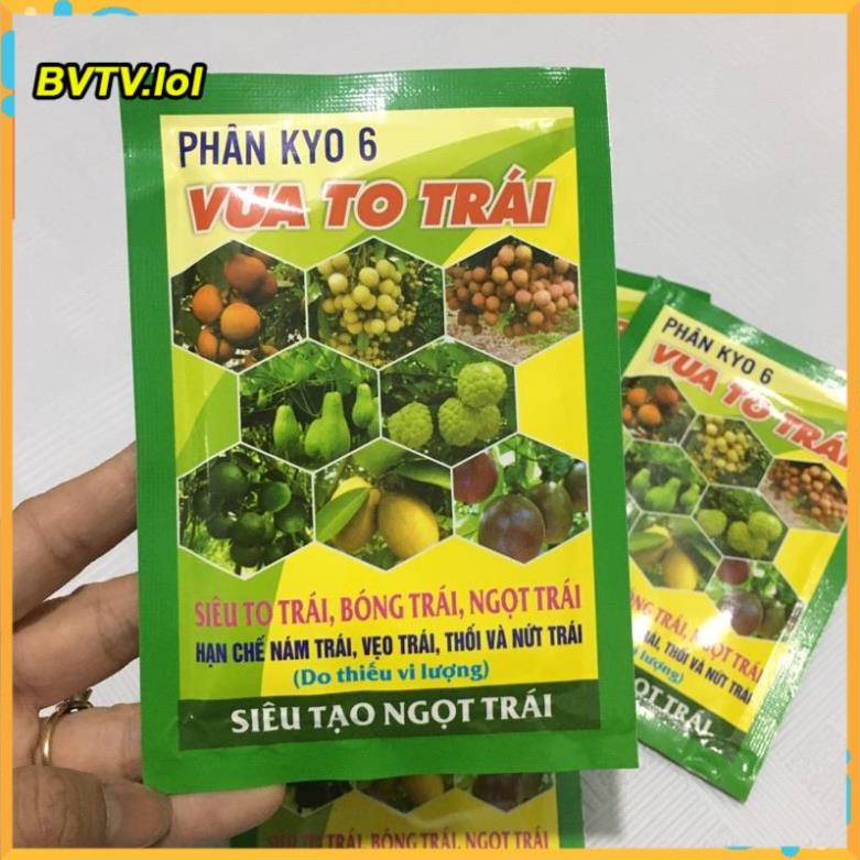 Vua to trái, to quả 30gr -Giúp lớn trái, bóng đẹp quả, hạn chế nứt quả, nám quả VLTP.lol