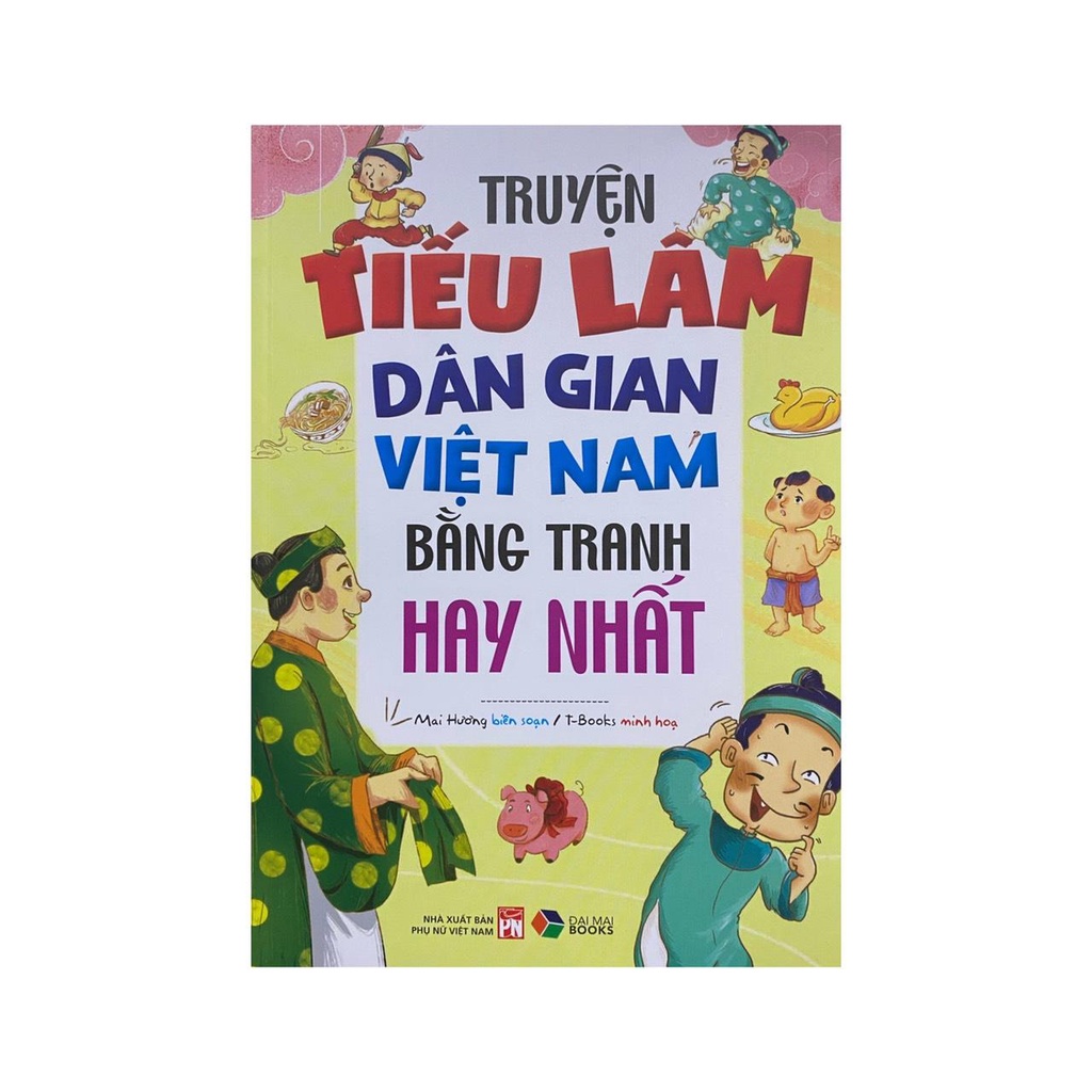 Sách - Truyện tiếu lâm dân gian Việt Nam bằng tranh hay nhất