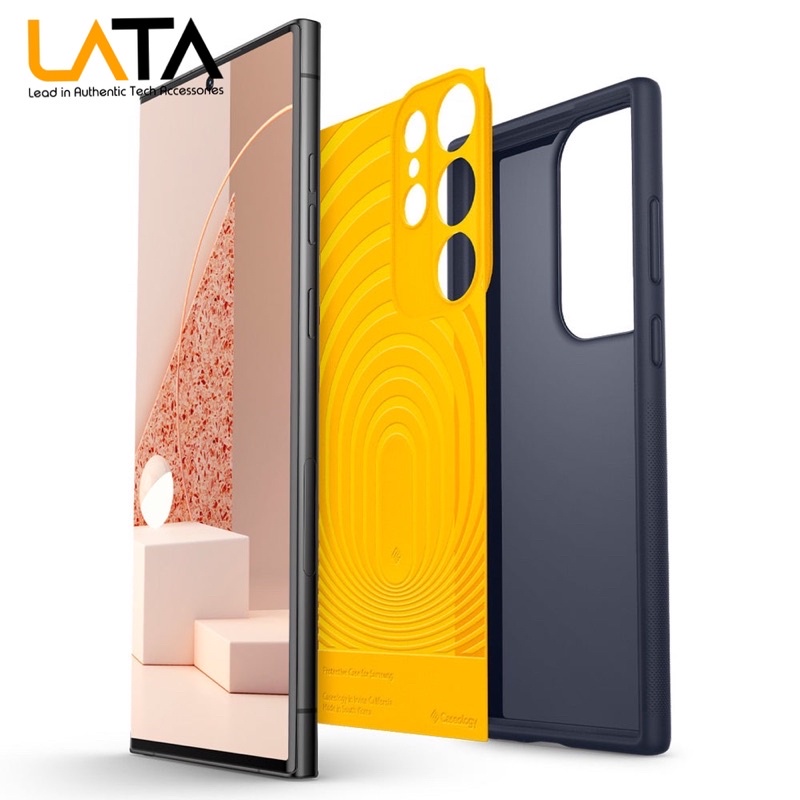 ỐP LƯNG SPIGEN SAMSUNG GALAXY S23 ULTRA CASEOLOGY NANO POP - HỖ TRỢ SẠC KHÔNG DÂY - MỚI 100% - BẢO HÀNH CHÍNH HÃNG 1 NĂM