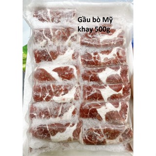 Gầu bò Mỹ khay 500g nhúng lẩu