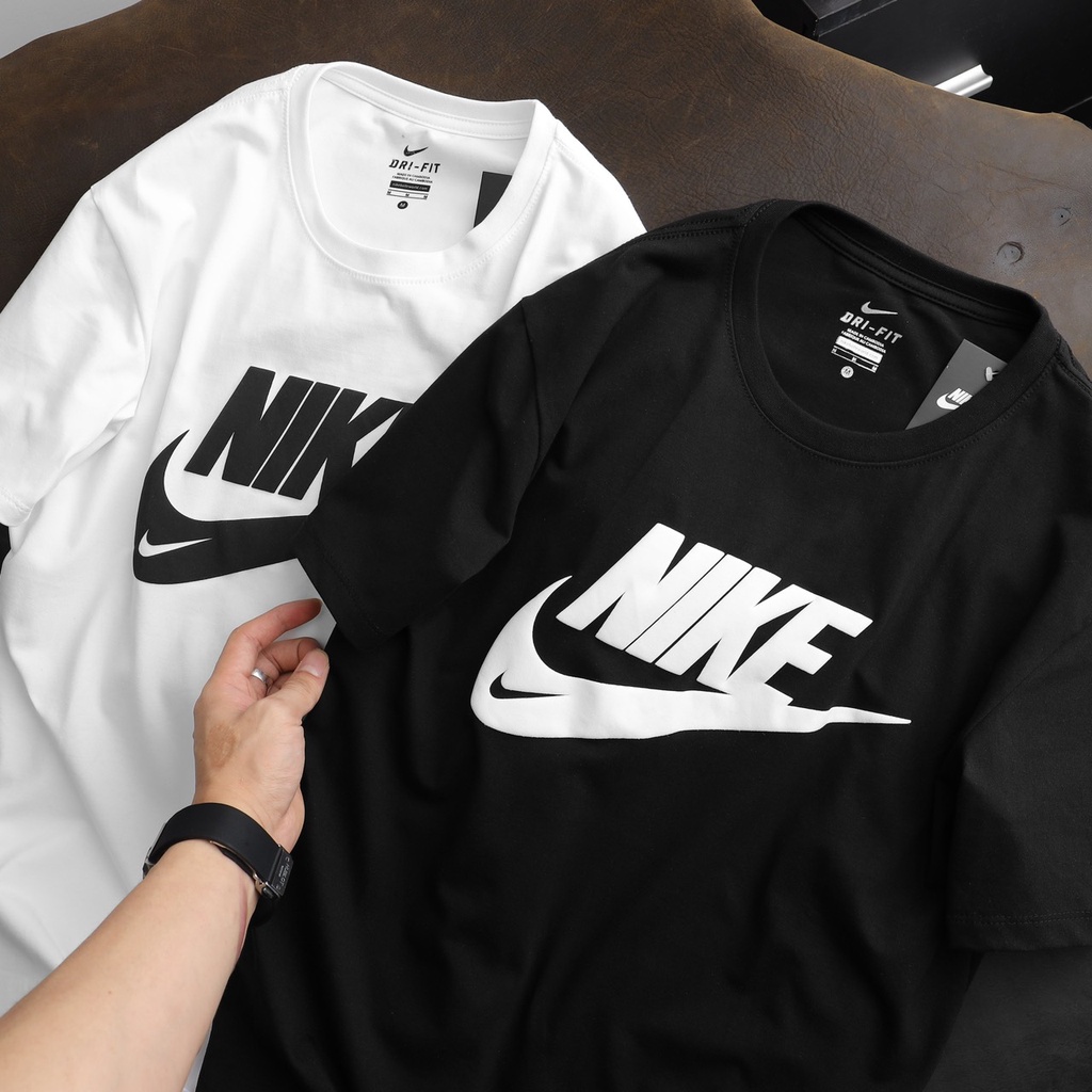 Áo thun thời trang thể thao, áo phông nam chất liệu cotton 4 chiều, logo in nổi cao cấp N22