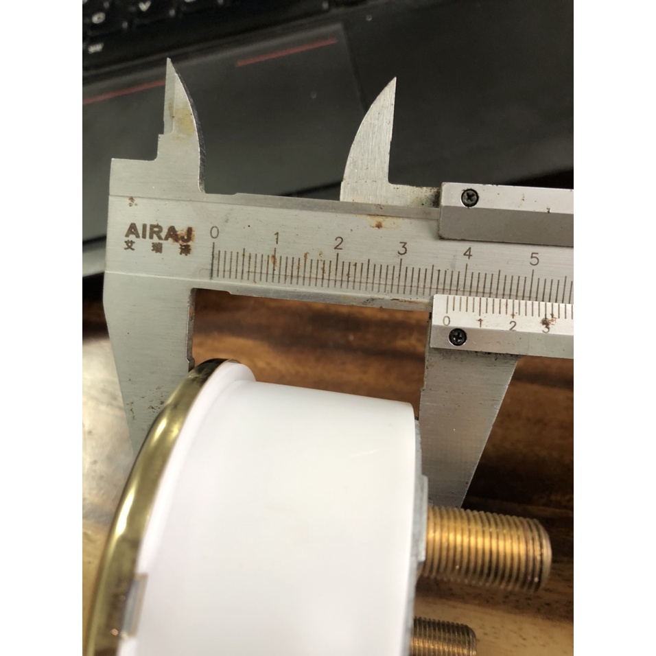 Đồng hồ áp suất hai kim đo 3 &15 Bar cho máy pha cà phê  dung cho máy nuova, BFC, Saremo