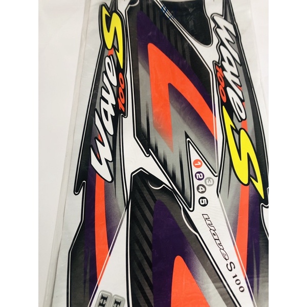 Tem Wave 2002 S Bạc Đen Thái