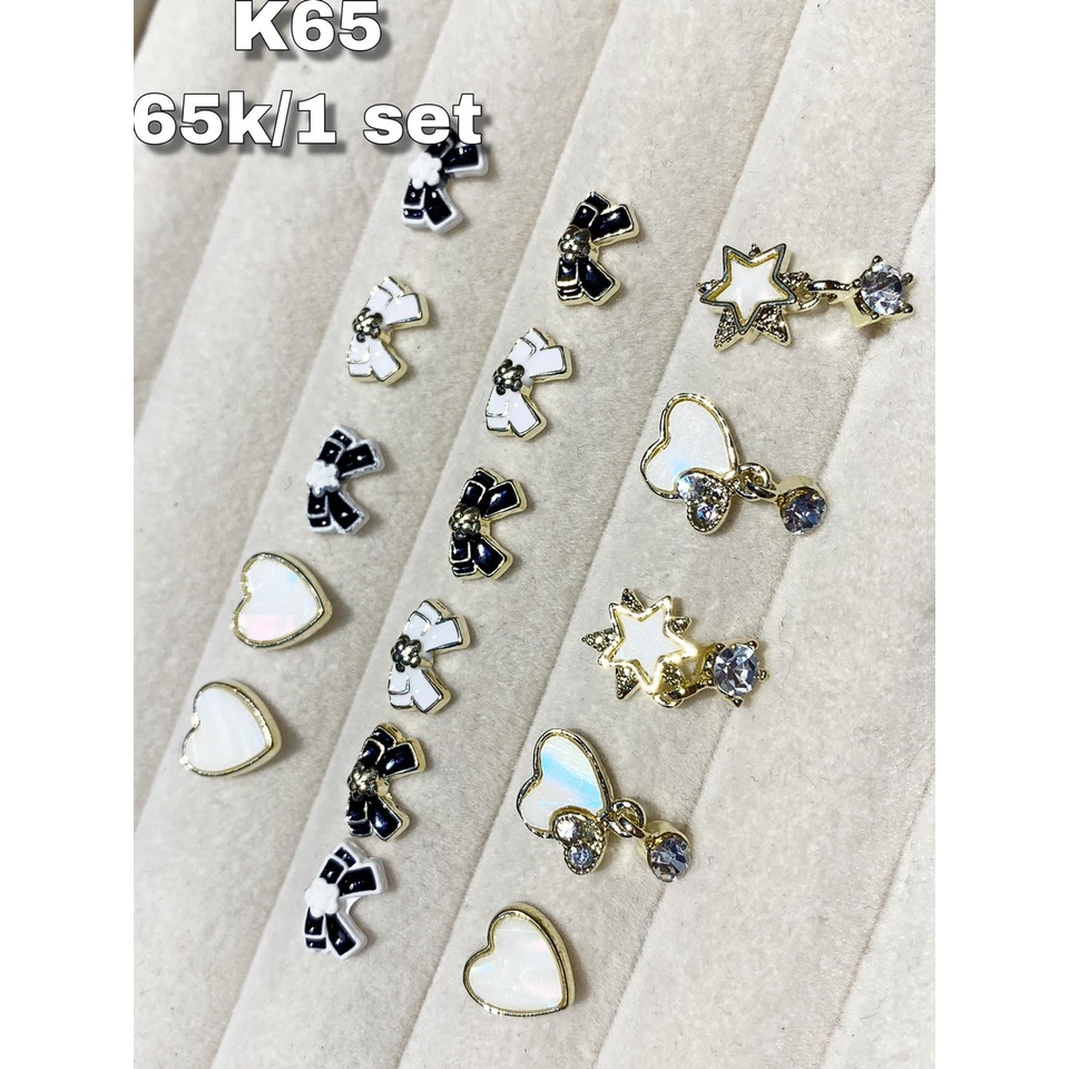 Set Charm Kim Loại Phụ Kiện Trang Trí K65