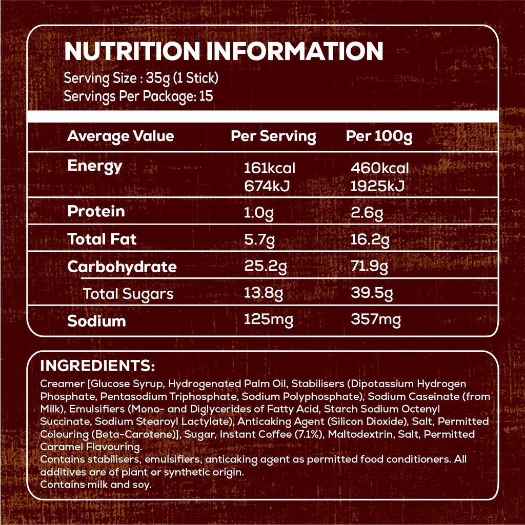 Gói Lẻ - Cà Phê Trắng Oldtown Vị Salted Caramel