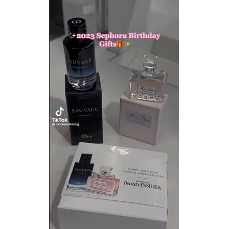 Set Dior 2 nước hoa mini nam nữ Birthday gift Sephora, fullbox