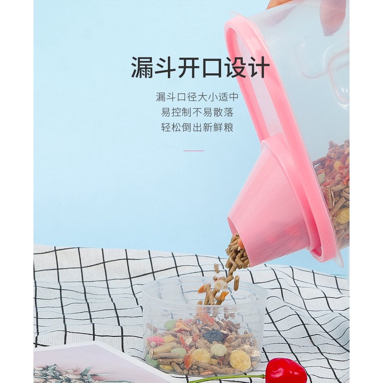 Hộp đựng thức ăn cho Hamster và thú cưng  2.5L