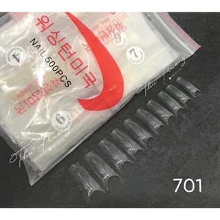 Móng nối Hàn Quốc đủ số bịch 500 móng
