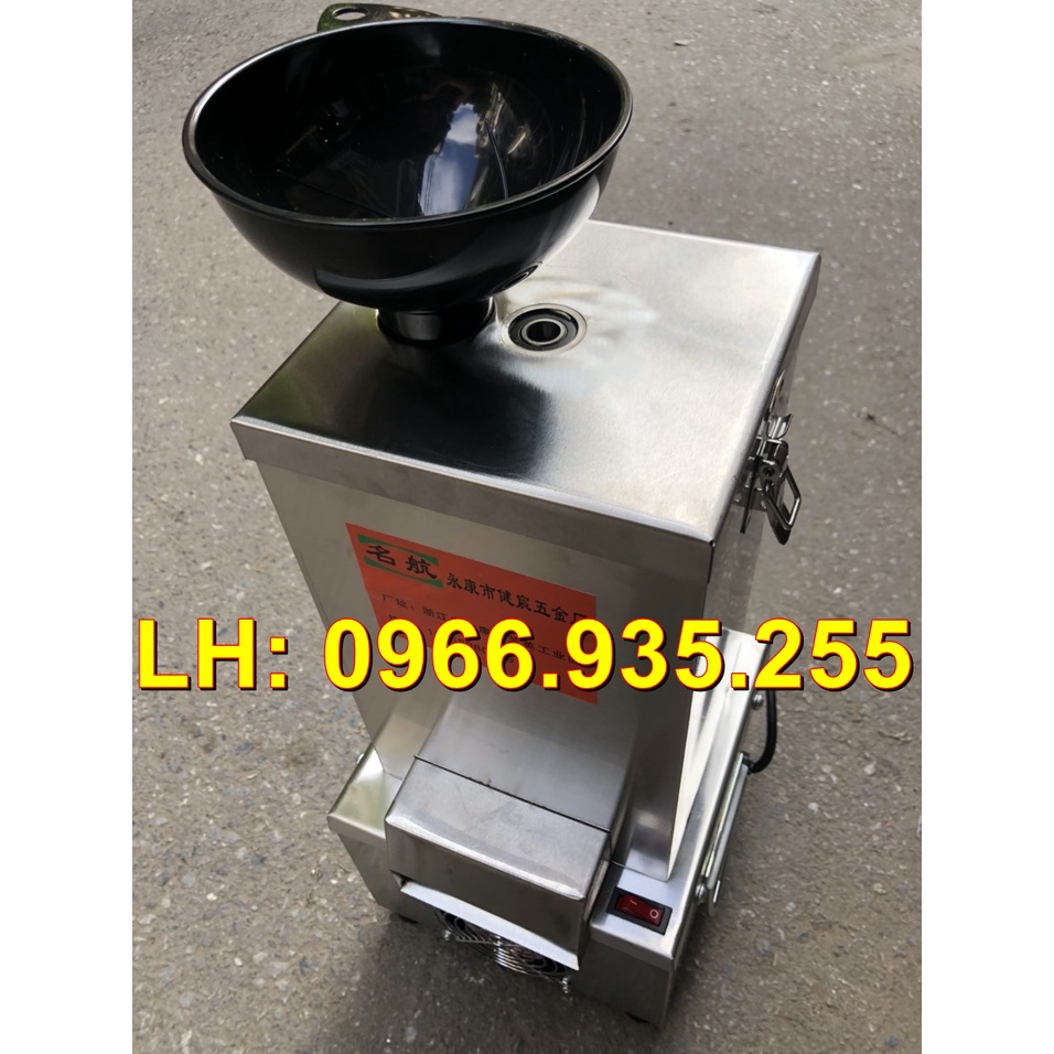 Máy bóc vỏ lạc inox năng suất 50kg/h