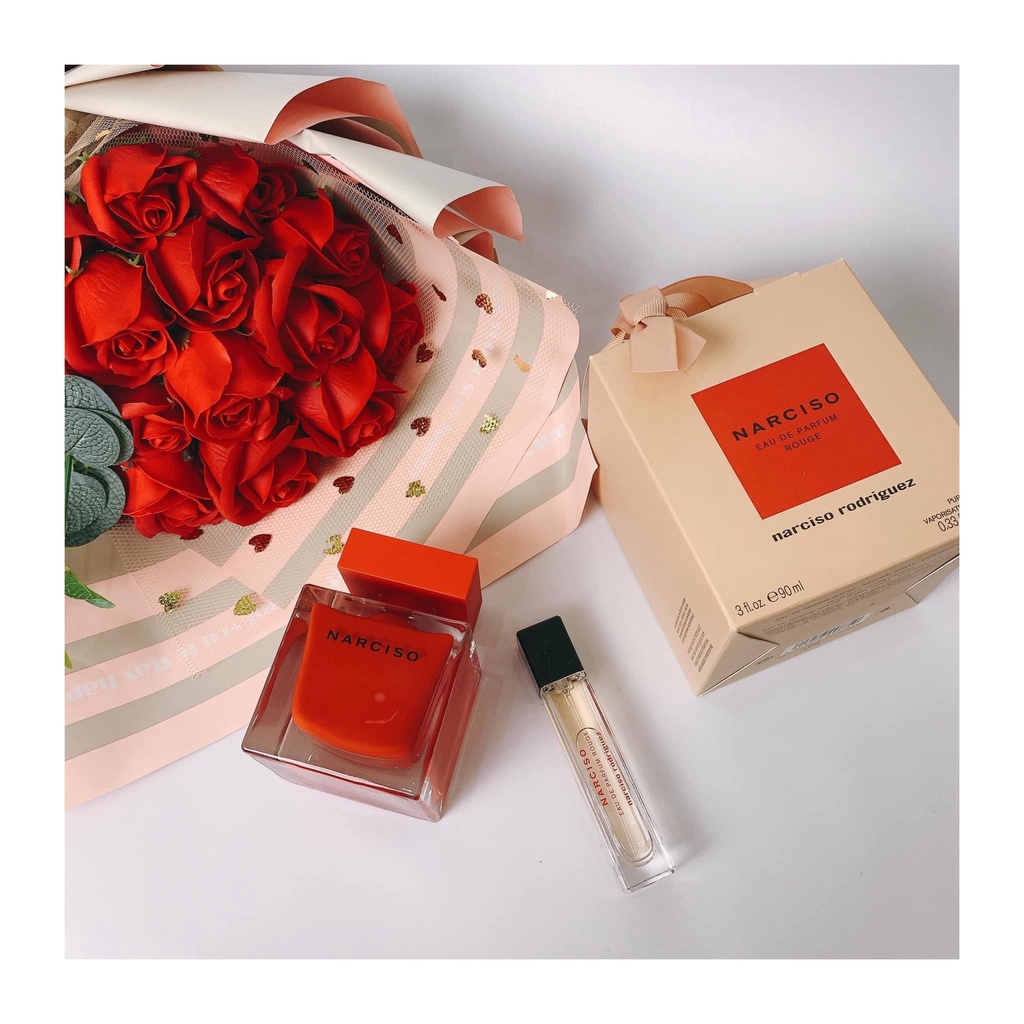 [Chính Hãng] Nước hoa nữ dùng thử Narciso Rodriguez Narciso Rouge (nar đỏ) chiết 10ml