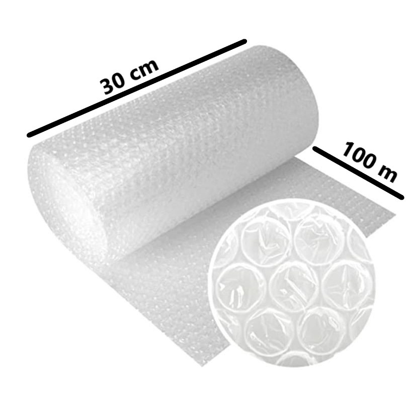 1 Cuộn Bong Bóng Khí kích thước 30x100 (m)