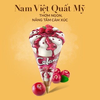 Kem ốc quế Celano Sữa Chua Nam Việt Quất