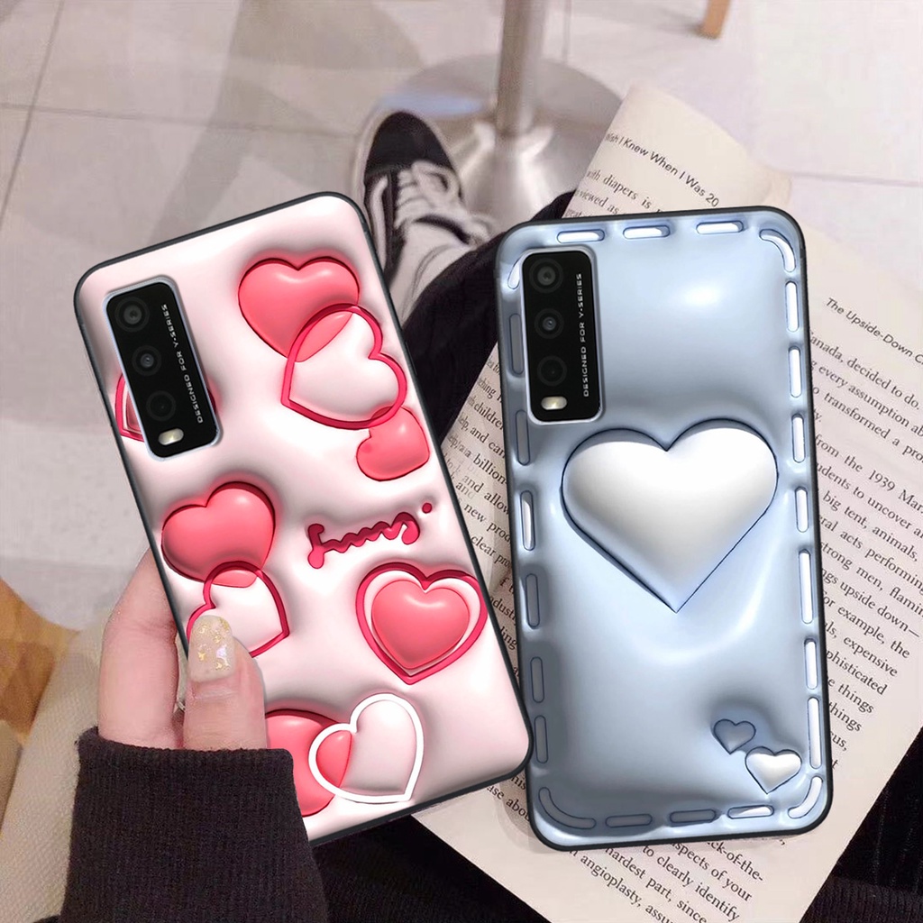Ốp Vivo Y20 in phẳng hiệu ứng 3D giả nổi siêu thật, cực xinh, cá tính