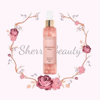 Xịt thơm toàn thân body mist bbw - champagne toast