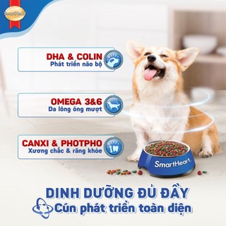 thức ăn hạt smart heart 3kg dành cho chó - T3 PETS SHOP
