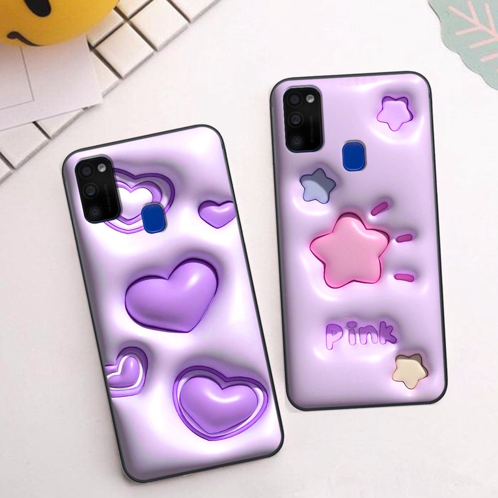 Ốp Samsung M21 / M30s in phẳng hiệu ứng 3D giả nổi siêu thật, cực xinh, cá tính