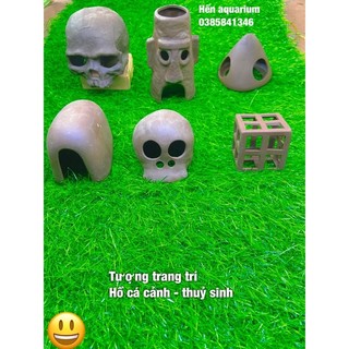 Tượng gốm trang trí bể cá