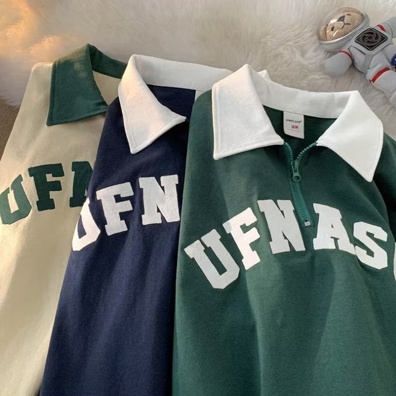 Áo Thun Polo Ngắn Tay Dáng Rộng Thời Trang Hàn Quốc Dành Cho Nam Và Nữ áo polo nam form rộng áo thun nam có cổ