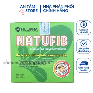 Natufib chất xơ chống táo bón cho bà bầu và trẻ nhỏ (hộp 20 gói)