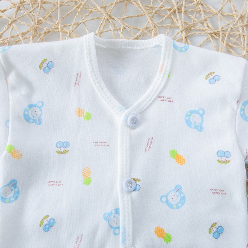 0-3 tháng mũ miễn phí  Bộ đồ sơ sinh  Bộ đồ sơ sinh và quần hai mảnh 100% cotton mềm mại và thoải mái