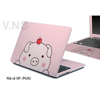 Skin dán laptop HEO XINH VNO SKIN cao cấp cho các dòng laptop
